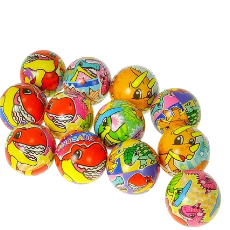 PIŁKA PIANKOWA "DINO - 4"