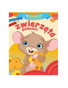 KOLOROWANKA  "M-M ZWIERZĘTA DOMOWE"