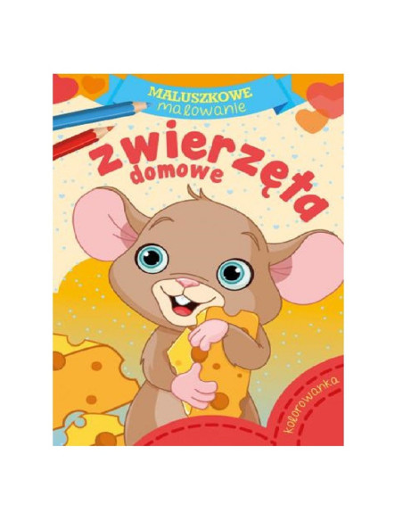 KOLOROWANKA  "M-M ZWIERZĘTA DOMOWE"