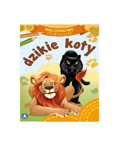 KOLOROWANKA "M-M DZIKIE KOTY"