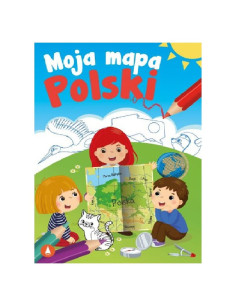 KOLOROWANKA  "M-M MAPA POLSKI"