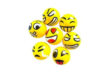 PIŁKA PIANKOWA "EMOTKI -2"