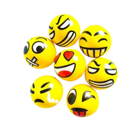 PIŁKA PIANKOWA "EMOTKI -2"