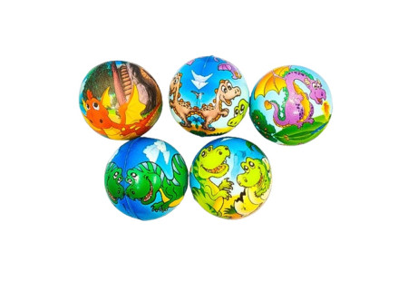 PIŁKA PIANKOWA "DINO - 3"