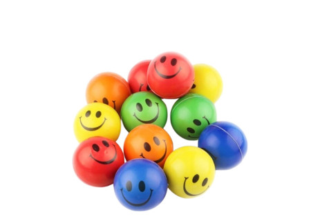 PIŁKA PIANKOWA "SMILE"