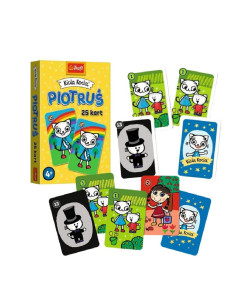 KARTY CZARNY PIOTRUŚ "KICIA KOCIA"