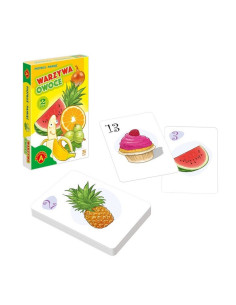 KARTY CZARNY PIOTRUŚ "WARZYWA I OWOCE"