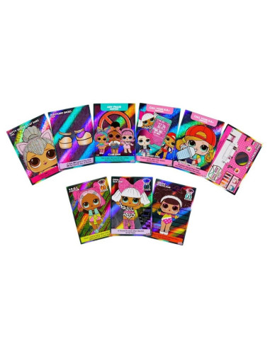 KARTY "LOL SUPRISE - Dance Off Trofea" - 8 szt.