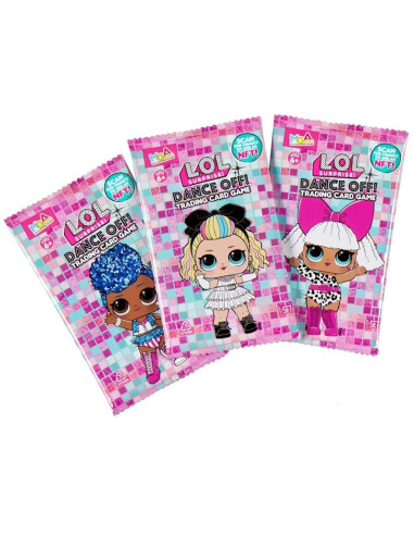KARTY "LOL SUPRISE - Dance Off Trofea" - 8 szt.