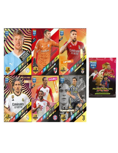 KARTY " PANINI FIFA 365 ADRENALYN XL"- 6 szt.