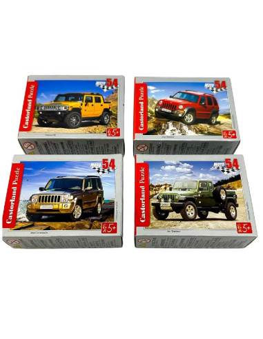 MINI PUZZLE  "SAMOCHODY"