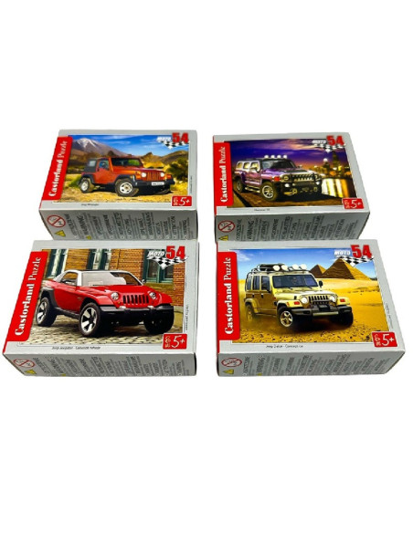 MINI PUZZLE  "SAMOCHODY"