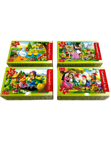 MINI PUZZLE  "BAJKOWY ŚWIAT"