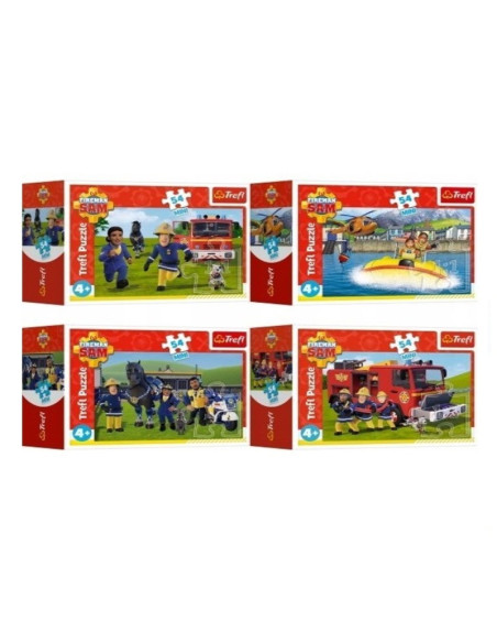 MINI PUZZLE "STRAŻAK SAM"