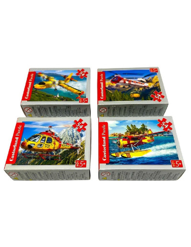 MINI PUZZLE  "SAMOLOTY"