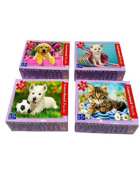 MINI PUZZLE  "ZWIERZĄTKA"