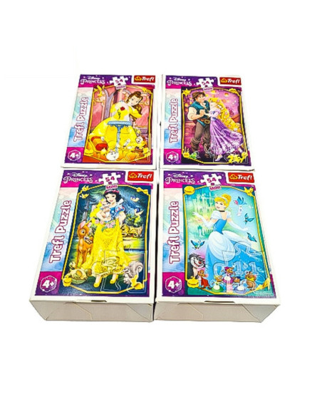 MINI PUZZLE  "KSIĘŻNICZKI DISNEY"