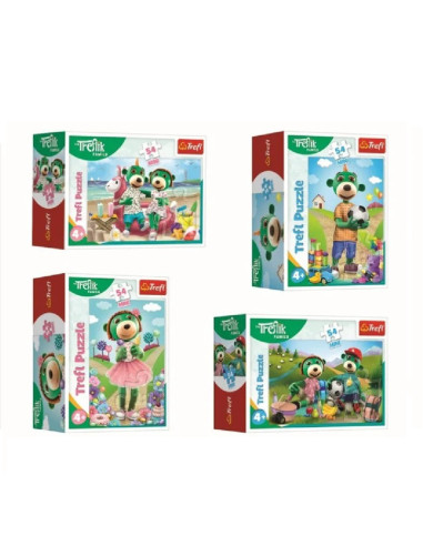 MINI PUZZLE "RODZINA TREFLIKÓW"