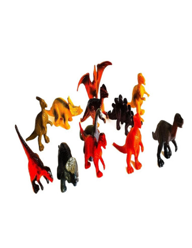 MINI DINOZAURY "SERIA - 1" - 12 szt.