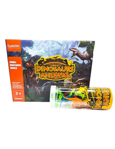 DINOZAURY W TUBIE (SERIA 1) - 16 szt.