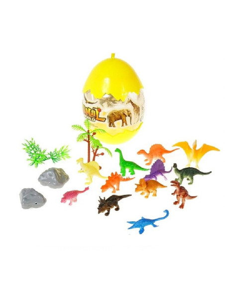 MINI DINOZAURY W JAJKU (SERIA - 1) - 12 szt.