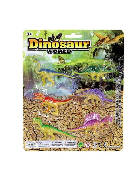 DINOZAURY "ZESTAW - 4" - 6 szt.
