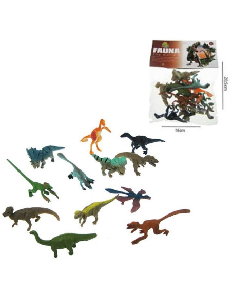 DINOZAURY "SERIA 51" - 12 szt.