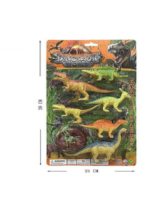 DINOZAURY "SERIA - 52" - 6 szt.