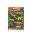 DINOZAURY "SERIA - 52" - 6 szt.