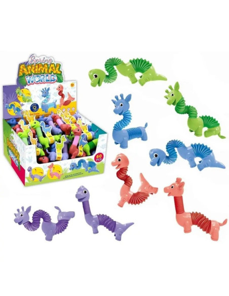 ZABAWKA SENSORYCZNA "DINOZAUR - ŻYRAFA"