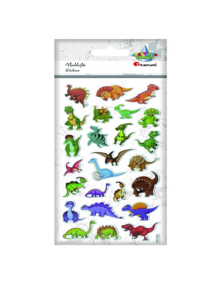 NAKLEJKI WYPUKŁE "DINOZAURY - 2"