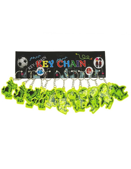 BRELOK ODBLASKOWY "DINOZAUR"