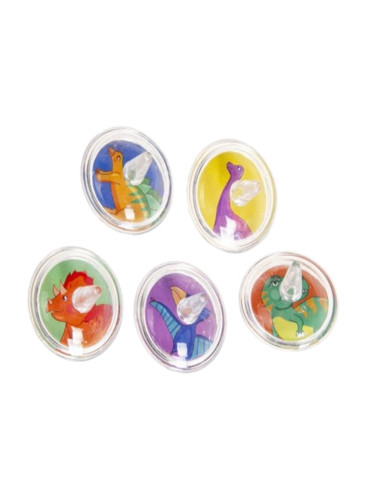 BĄCZKI "DINOZAURY" - 12 szt.