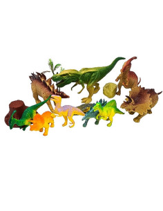 DINOZAURY "SERIA - 17" - 10 szt.