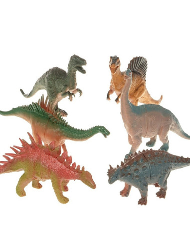 DINOZAURY (SERIA - 23) - 6 szt.