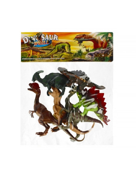 DINOZAURY "SERIA - 25" - 6 szt.