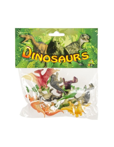 MINI DINOZAURY "SERIA - 2" - 12 szt.