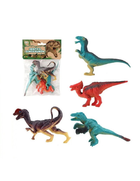 DINOZAURY "SERIA - 34" - 4 szt.
