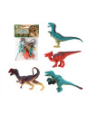 DINOZAURY "SERIA - 34" - 4 szt.