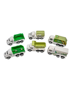 POJAZDY "SANITATION SET" - 6 szt.