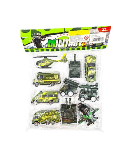 "WOJSKO" POJAZDY - 10 szt.