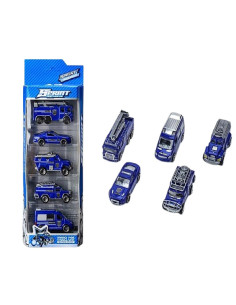 POJAZDY PREMIUM "POLICE - SPRINT" - 5 szt.
