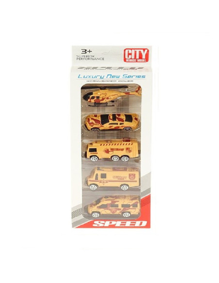 POJAZDY "MILITARY - 2" - 5 szt.