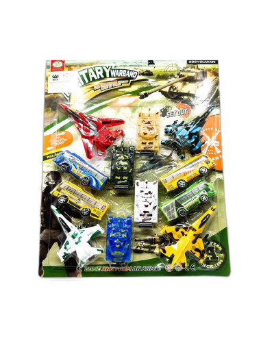 POJAZDY "MIX" - 12 szt.