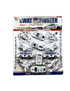 POJAZDY "POLICJA" -12 szt.