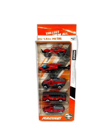 POJAZDY PREMIUM "STRAŻ POŻARNA" - 5 szt.