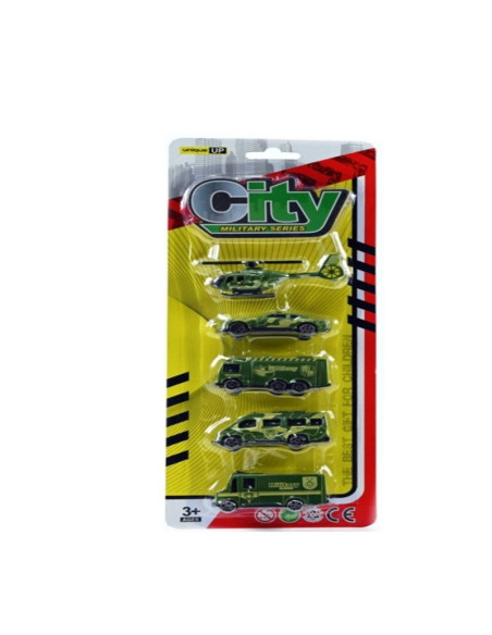 POJAZDY "WOJSKO - 3" - 5 szt.