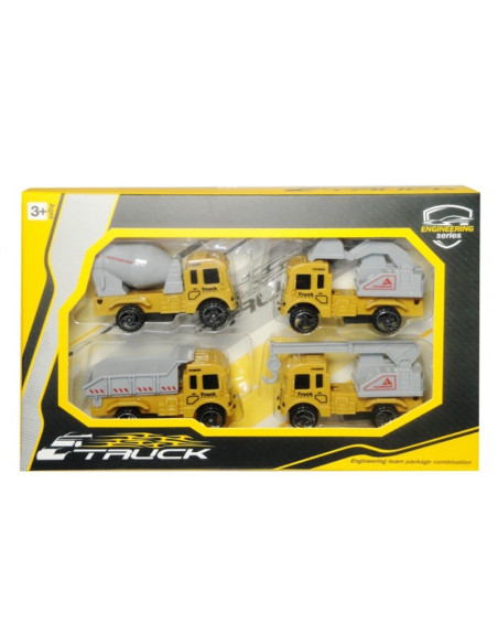 POJAZDY BUDOWLANE "TRUCK" - 4 szt.