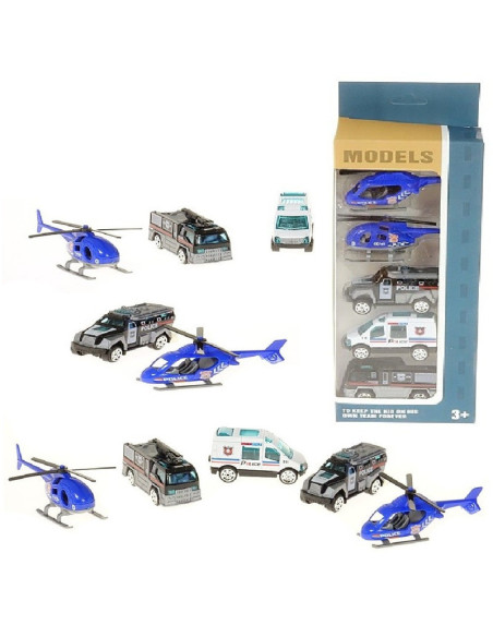 POJAZDY "POLICE" (SERIA 4) - 5 szt.