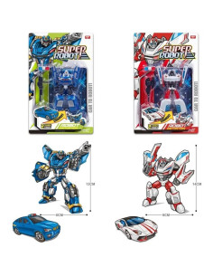 FIGURKA ROBOT/AUTO "SUPER ROBOT"